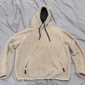 Chubbies Cream and Black Cozy Hoodie